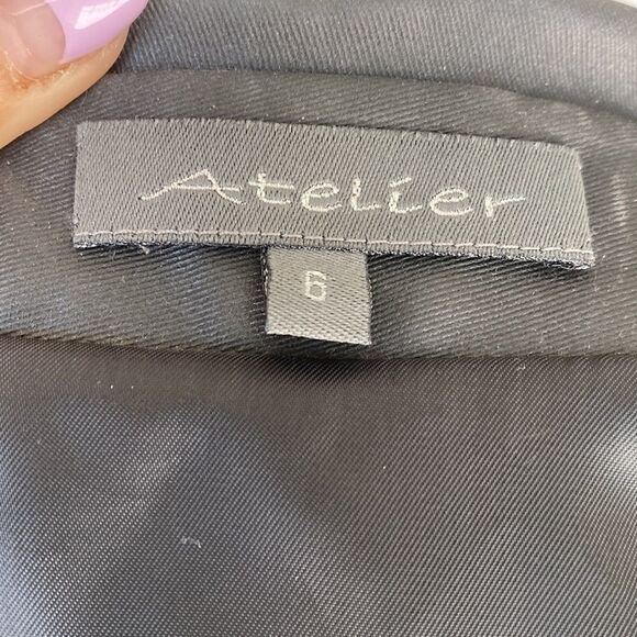 Atelier Faux Leather Jacket-NWT   - Picture 3 of 4